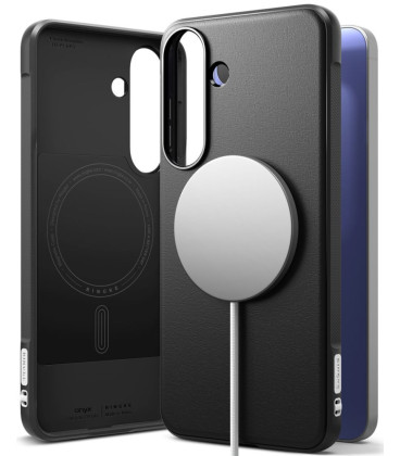 Juodas dėklas Samsung Galaxy S26 FE telefonui "Ringke Onyx Magnetic Magsafe"