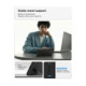 Pilkas (Gunmetal) dėklas Samsung Galaxy S26 FE telefonui "Spigen Tough Armor Mag Magsafe"