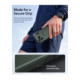 Žalias dėklas Apple iPhone 17 Pro Max / 18 Pro Max telefonui "ESR Cyber Tough Kickstand Magsafe"