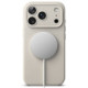 Pilkas dėklas Apple iPhone 17 Pro / 18 Pro telefonui "Ringke Silicone Magnetic Magsafe"