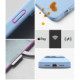 Šviesiai mėlynas dėklas Apple iPhone 17 Pro / 18 Pro telefonui "Ringke Silicone Magnetic Magsafe"