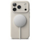 Pilkas dėklas Apple iPhone 17 Pro Max / 18 Pro Max telefonui "Ringke Silicone Magnetic Magsafe"