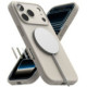 Pilkas dėklas Apple iPhone 17 Pro Max / 18 Pro Max telefonui "Ringke Silicone Magnetic Magsafe"