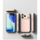 Rožinis / smėlio spalvos dėklas Apple iPhone 17 Pro Max / 18 Pro Max telefonui "Ringke Silicone Magnetic Magsafe"