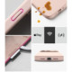 Rožinis / smėlio spalvos dėklas Apple iPhone 17 Pro Max / 18 Pro Max telefonui "Ringke Silicone Magnetic Magsafe"