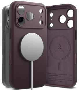 Bordo dėklas Apple iPhone 17 Pro Max / 18 Pro Max telefonui "Ringke Silicone Magnetic Magsafe"