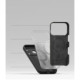 Juodas dėklas Apple iPhone 17 Pro Max / 18 Pro Max telefonui "Ringke Silicone Magnetic Magsafe"