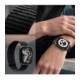 Juoda apyrankė Apple Watch 8 / 9 / 10 / 11 / SE / Ultra (44 / 45 / 46 / 49 mm) laikrodžiui "Spigen WBF01 Band"