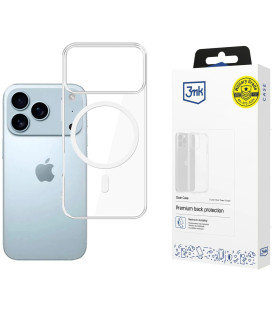 Skaidrus dėklas Apple iPhone 17 Pro Max / 18 Pro Max telefonui "3mk Clear Case Magsafe"