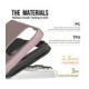 Dėklas Perfectionists Triangle Mag Case Apple iPhone 17 Pro Max/18 Pro Max rožinio aukso