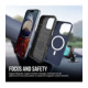 Dėklas Perfectionists Triangle Mag Case Apple iPhone 17 Pro Max/18 Pro Max tamsiai mėlynas