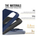 Dėklas Perfectionists Triangle Mag Case Apple iPhone 17 Pro Max/18 Pro Max tamsiai mėlynas