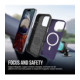 Dėklas Perfectionists Triangle Mag Case Apple iPhone 17 Pro Max/18 Pro Max violetinis