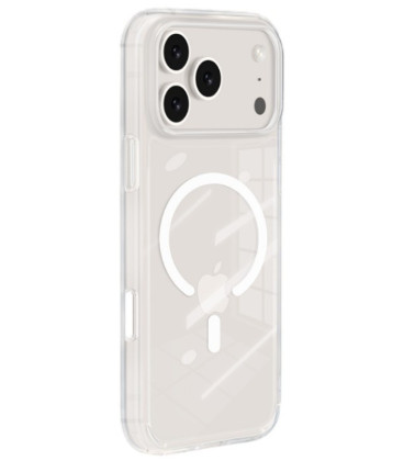 Dėklas X-Level Space II MagSafe Apple iPhone 17 Pro Max/18 Pro Max skaidrus