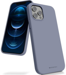 Dėklas Mercury Silicone Case Samsung A175 A17 4G/A176 A17 5G/A185 A18 4G/A186 A18 5G levandos pilka