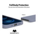Dėklas Mercury Silicone Case Samsung A175 A17 4G/A176 A17 5G/A185 A18 4G/A186 A18 5G levandos pilka