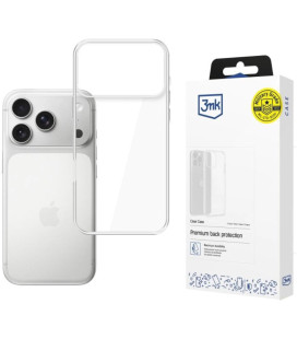 Skaidrus dėklas Apple iPhone 17 Pro / 18 Pro telefonui "3mk Clear Case 1,2mm"