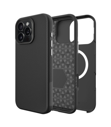 Dėklas Perfectionists Triangle Mag Case Apple iPhone 17 Pro/18 Pro juodas