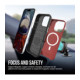 Dėklas Perfectionists Triangle Mag Case Apple iPhone 17 Pro/18 Pro raudonas