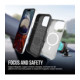 Dėklas Perfectionists Triangle Mag Case Apple iPhone 17 Pro/18 Pro sidabrinis
