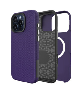 Dėklas Perfectionists Triangle Mag Case Apple iPhone 17 Pro/18 Pro violetinis