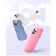 Dėklas HDD Silicone MagSafe Case Apple iPhone 17 Pro/18 Pro rožinis