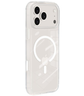 Dėklas X-Level Space II MagSafe Apple iPhone 17 Pro/18 Pro skaidrus