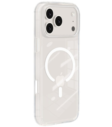 Dėklas X-Level Space II MagSafe Apple iPhone 17 Pro/18 Pro skaidrus