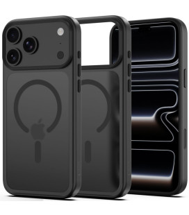 Matinis juodas dėklas Apple iPhone 17 Pro Max / 18 Pro Max telefonui "Tech-Protect Magmat Magsafe CC"