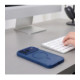 Matinis mėlynas dėklas Apple iPhone 17 Pro / 18 Pro telefonui "Tech-Protect Magmat Magsafe CC"