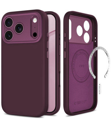 Raudonas dėklas Apple iPhone 17 Pro / 18 Pro telefonui "Tech-Protect Uniq Magsafe CC"