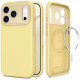 Geltonas dėklas Apple iPhone 17 Pro / 18 Pro telefonui "Tech-Protect Uniq Magsafe CC"