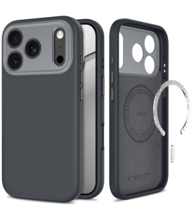 Pilkas dėklas Apple iPhone 17 Pro Max / 18 Pro Max telefonui "Tech-Protect Uniq Magsafe CC"