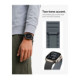 Juoda / pilka apyrankė Apple Watch 8 / 9 / 10 / 11 / 12 / SE / Ultra (44 / 45 / 46 / 49 mm) laikrodžiui "Spigen Athlex Air M"