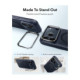 Matinis mėlynas dėklas Apple iPhone 17 Pro / 18 Pro telefonui "ESR Classic Hybrid Kickstand Magsafe"