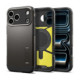 Pilkas (Gunmetal) dėklas Apple iPhone 17 Pro Max / 18 Pro Max telefonui "Spigen Tough Armor T Magsafe"