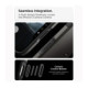 Pilkas (Gunmetal) dėklas Apple iPhone 17 Pro Max / 18 Pro Max telefonui "Spigen Tough Armor T Magsafe"