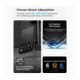 Juodas dėklas Apple iPhone 17 Pro Max / 18 Pro Max telefonui "Spigen Tough Armor T Magsafe"