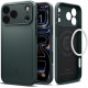 Žalias dėklas Apple iPhone 17 Pro Max / 18 Pro Max telefonui "Spigen Thin Fit Magsafe"