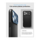 Juodas dėklas Apple iPhone 17 Pro Max / 18 Pro Max telefonui "Spigen Thin Fit Magsafe"