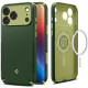 Žalias dėklas Apple iPhone 17 Pro Max / 18 Pro Max telefonui "Spigen Nano Pop Hybrid Magsafe"