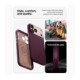 Raudonas dėklas Apple iPhone 17 Pro Max / 18 Pro Max telefonui "Spigen Nano Pop Magsafe"