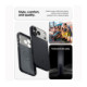 Juodas dėklas Apple iPhone 17 Pro Max / 18 Pro Max telefonui "Spigen Nano Pop Magsafe"
