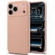 Rožinis dėklas Apple iPhone 17 Pro Max / 18 Pro Max telefonui "Spigen Liquid Air"