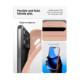 Rožinis dėklas Apple iPhone 17 Pro Max / 18 Pro Max telefonui "Spigen Liquid Air"