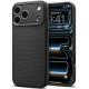 Juodas dėklas Apple iPhone 17 Pro Max / 18 Pro Max telefonui "Spigen Liquid Air"