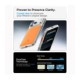 Oranžinis / skaidrus dėklas Apple iPhone 17 Pro Max / 18 Pro Max telefonui "Spigen Ultra Hybrid T Magsafe"