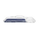 Matinis mėlynas / skaidrus dėklas Apple iPhone 17 Pro Max / 18 Pro Max telefonui "Spigen Ultra Hybrid T Magsafe"