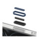 Matinis mėlynas / skaidrus dėklas Apple iPhone 17 Pro Max / 18 Pro Max telefonui "Spigen Ultra Hybrid T Magsafe"