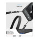 Juodas dėklas Apple iPhone 17 Pro Max / 18 Pro Max telefonui "Spigen Ultra Hybrid Magsafe Classic Black"